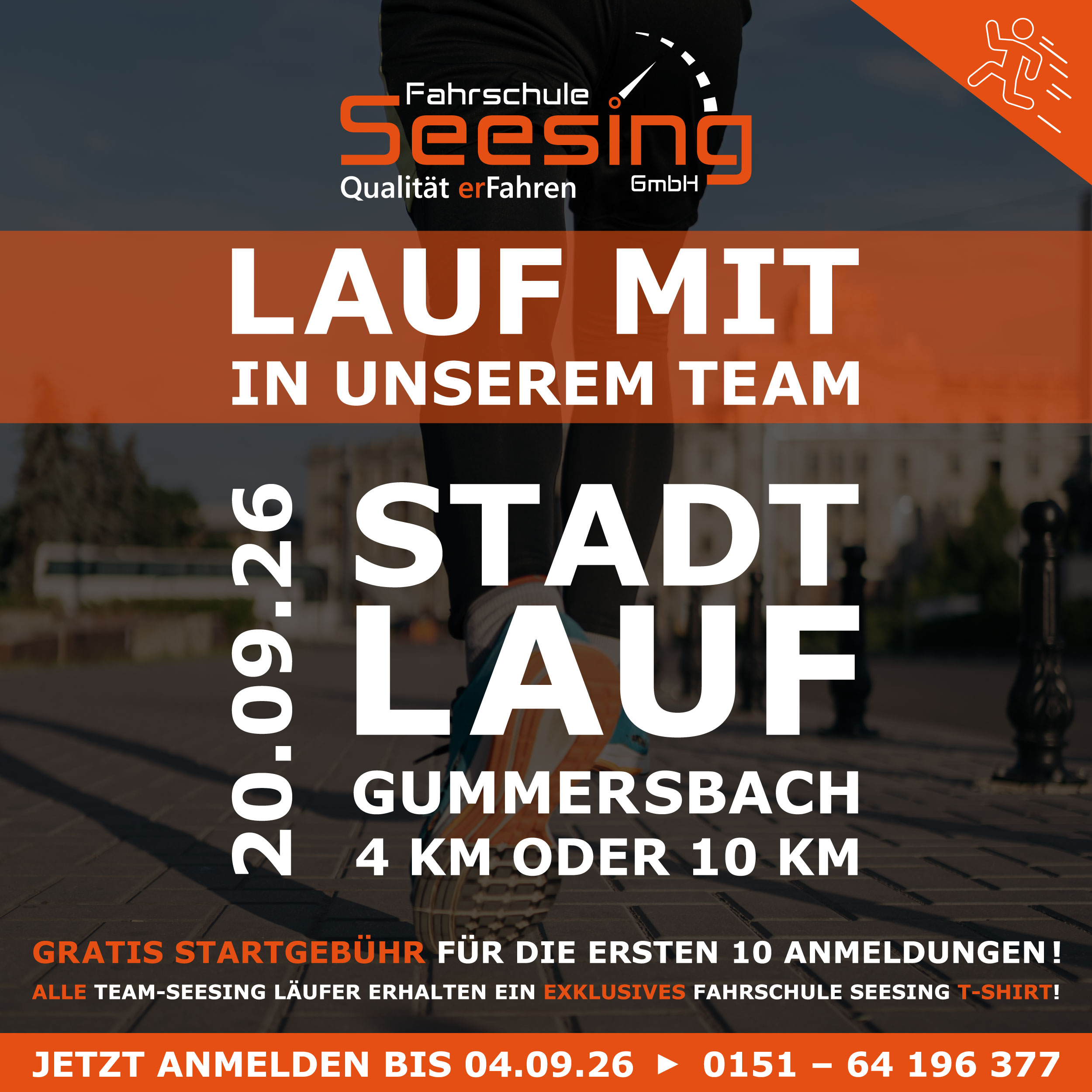 Stadtlauf Gummersbach 20.09.2026